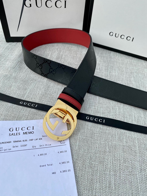 グッチベルト激安側面デザイン